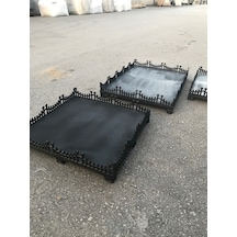 Döküm Küçük Osmanlı Soba Altlığı