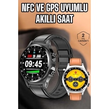 Mey İthalat Akıllı Saat Titreşimli Pusula Nabız Ve Tansiyon Ölçer Nfc Uyumlu