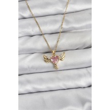 Mey İthalat 316l Çelik Zincir Gold Renk Kanatlı Kalp Model Zirkon Taşlı Kadın Kolye - Özel Seri Meyeb697376a0b29c806c9e03b4a6 altın Mey İthalat 316l Çelik Zincir Gold Renk Kanatlı Kalp Model Zirkon Taşlı Kadın Kolye - Özel Seri Meyeb697376a0b29c806c9e03b4a6 altın