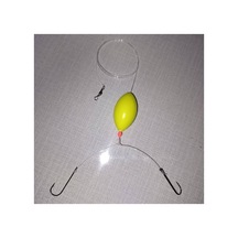 2 Iğneli Fosforlu Kurşunlu Yılan Dili Hazır Takımı 50 Gr