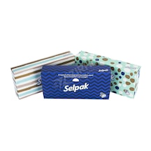 5 Adet Selpak Kutu Mendil 50 Li