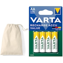 Varta 56616 Şarj Edilebilir Value 2100mah Aa Kalem Pil+kese