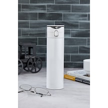 Sedef Silver Dijital Led Göstergeli Dereceli Çelik Küçük Termos Kupa Bardak 0.45 L