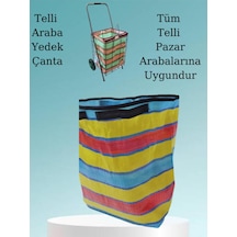 Telli Pazar Arabası Yedek Çanta