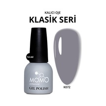 Momo Professional Kalıcı Oje K072 Gri 14 Ml
