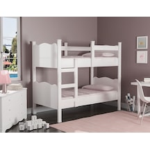 Afillibebek Ranza Ikili Ayrılabilen Mdf Profilli 90x190 Beyaz Afillibebek Ranza Ikili Ayrılabilen Mdf Profilli 90x190 Beyaz