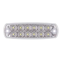 Pro Side Marker Lamba 12 Led'Li 115Mm 12V-24V Beyaz