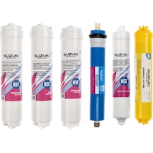 12 Inç Kapalı Kasa Su Arıtma Cihazı Tam Set (6 Filtre) Mineral Fi 554702577