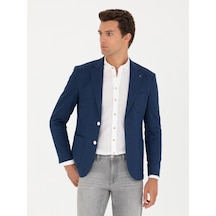 Cacharel Lacivert Slim Fit Spor Ceket
