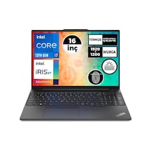 Lenovo ThinkPad E16 G1 21JN0007TX002 i7-1355U 16 GB 1 TB SSD 16" Free Dos Wuxga Dizüstü Bilgisayar