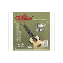Alice Au04  Ukulele Takım Tel