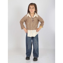 Xo Kids Kız Çocuk Alt Üst Takım 5-14 Yaş 36165 Kahverengi