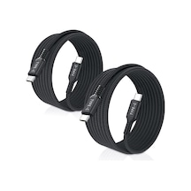 Tr Samsung UyumluA70/a71/a72/a73/m21/m51/s23/s24/s25 Ultra Uyumlu Örgülü 240w Type-c Kablo, 1 Metre, Siyah Azd250emr368 Genel