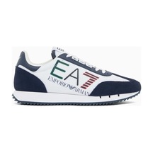 Ea7 7x000541af18609 Erkek Günlük Ayakkabı Beyaz - Mavi