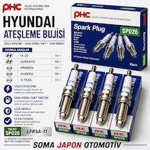 Hyundaı Ateşleme Bujisi Ix-35 10- / Sorento 09- / Prımera 02- / Almera 00- / X-traıl 01- Valeo Sp026 Lfr5a-11 4 Ad.fiyatıdır