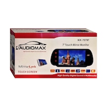 Audıomax 7 İnç Araç Ayna Monitör Bluetooth Mirrorlink Dikiz Aynas