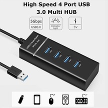 4Lü 4 Port Usb 3.0 Hub 5Gbps 1 Giriş 4 Çıkış Usb 3.0 Hub