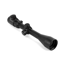 3-9x40 Zoomlu Çıft Işıklı Tüfeği Dürbünü Montaj Kelepçeli Çok Renkli
