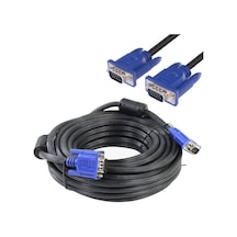 Hytech Ht-vga15 15 Pin Erkek/erkek 15 Metre Vga Görüntü Aktarma Kablosu