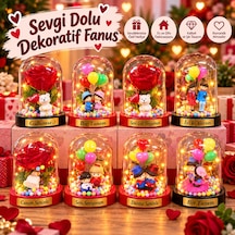 Işıklı Dekoratif Fanus