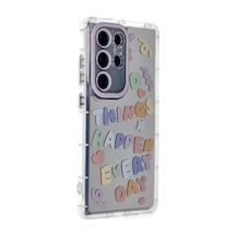 Samsung Galaxy S23 Ultra Kılıf Reflexion Desenli Kapak - Desen 7 Çok Renkli