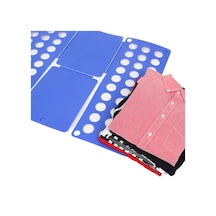 Wäsche Butler Pratik Kıyafet Katlama Aparatı Mavi