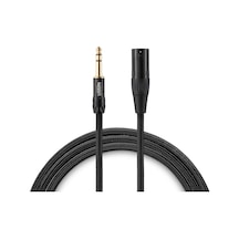 Premium Xlr -trs Kablo 1.8 M Prem Xlrm-trsm-6 Xlr Erkek - Trs Erkek Mikrofon / Aktif Hoparlör Kablo Gotham Kablo , 1.8 Mt.