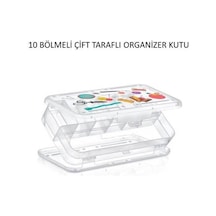 Çift Taraflı Organizer Malzeme Kutusu