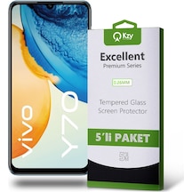 Vivo Y70 Ekran Koruyucu Cam 5 Adet Ekonomik Paket (541371721) 20 Tl Fark Ile Apple Uyumlu iPhone Hızlı Şarj Kablosu