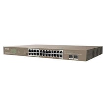 Teg1126p-24-410w 24 Port Poe+ 10-100-1000 2 Port Sfp Switch Çelik Kasa Rack Mount-120522