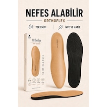 Of01 Slim Classic İnce, Ter Emici, Nefes Alan Ve Darbe Emici Günlük Ortopedik Ayakkabı Tabanlığı