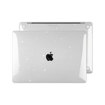 Apple Uyumlu MacBook Pro 16 Inç 2021 M1 Pro/Max A2485 Kılıf Parlak Simli