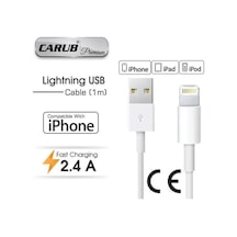 Carub Şarj Kablosu Usb İphone 1mt Uyumlu