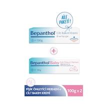 Bepanthol Pişik Önleyici Merhem 100 G + Bepanthol Cilt Bakım Kremi 100 G