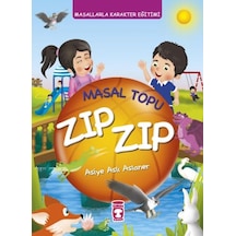 Masal Topu Zıp Zıp - Masallarla Karakter Eğitimi Fleksi Cilt