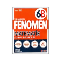 Fenomen 6. Sınıf Matematik Soru Bankası B