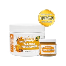 Mustang Nutrition Ballı Tarçınlı Crunchy Fıstık Ezmesi 350 Gr 24,40 Gr Protein + 40 Gr Fıstık Ezmesi Hediyeli