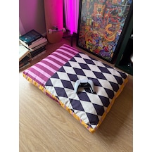 Premium Dikdörtgen Köpek Yatağı - 80x60 Cm Harley