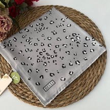 Belli Saf Twill İpek Eşarp Yeni Sezon Sura İpek Pkx0803-46380 Çok Renkli