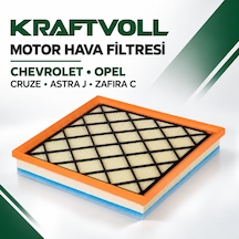 Kraftvoll Chevrolet Cruze Opel Astra J Zafira C Motor Hava Filtresi