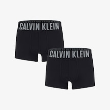 Calvin Klein Erkek Siyah 2'li Boxer Düz 000nb2602a Siyah