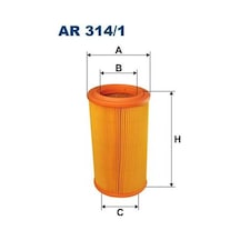 Filtron Hava Filtresi Berlingo 1.9d-1.8d 96- 306 1.9d 93-01 Partner 1.9d-1.8d 96- Xsara1.9d 97-00 Fıltron Ar314.1 1444.h2-1444.h1-1444.ve