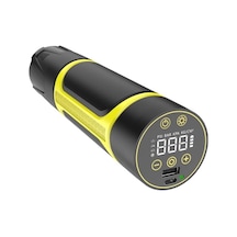Elektrikli Hava Pompası, 150 Psi, Taşınabilir Bisiklet Pompası, 4500 Mah Pil Led Işıklı, Hava Kompresörü, Last Diğer
