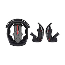 Ls2 Thunder İç Ped Tek Renk Xl Siyah 1
