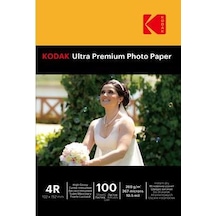Kodak 10X15 Ultra Premium Parlak 260Gr/M² Inkjet Fotoğraf Kağıdı