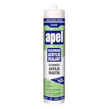 Apel Silikonize Akrilik Mastik 500 G Beyaz