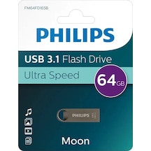 Philips Uyumlu  Moon Fm64fd165b/00 64gb Usb 3.1 Flash Bellek