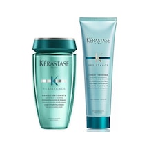Kerastase Resistance Bain Extentioniste Şampuan 250ml + Resistance Ciment Thermique Bakım Kremi 150ml -tüm Saçlar