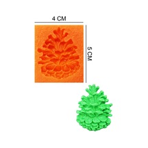 Çam Kozalak Silikon Şeker Hamuru, Sabun, Mum Kalıp