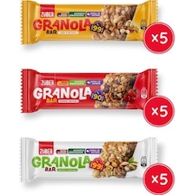 Züber Granola Bar Deneme Paketi 15 x 25 G